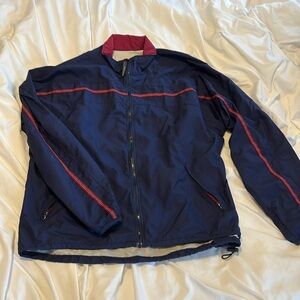 Blue and Purple Windbreaker